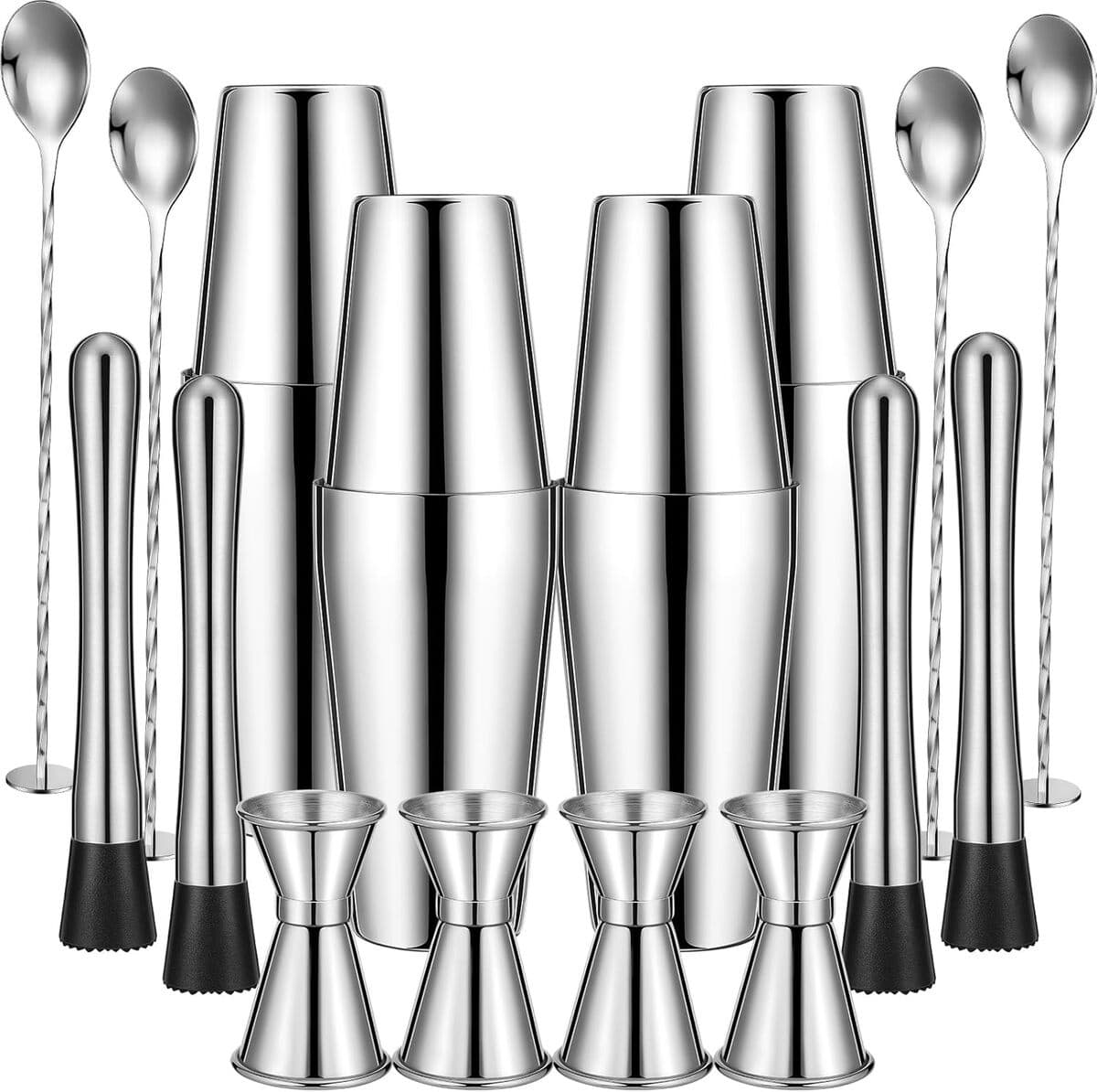 Test : ensemble complet shaker Boston et accessoires pour cocktails