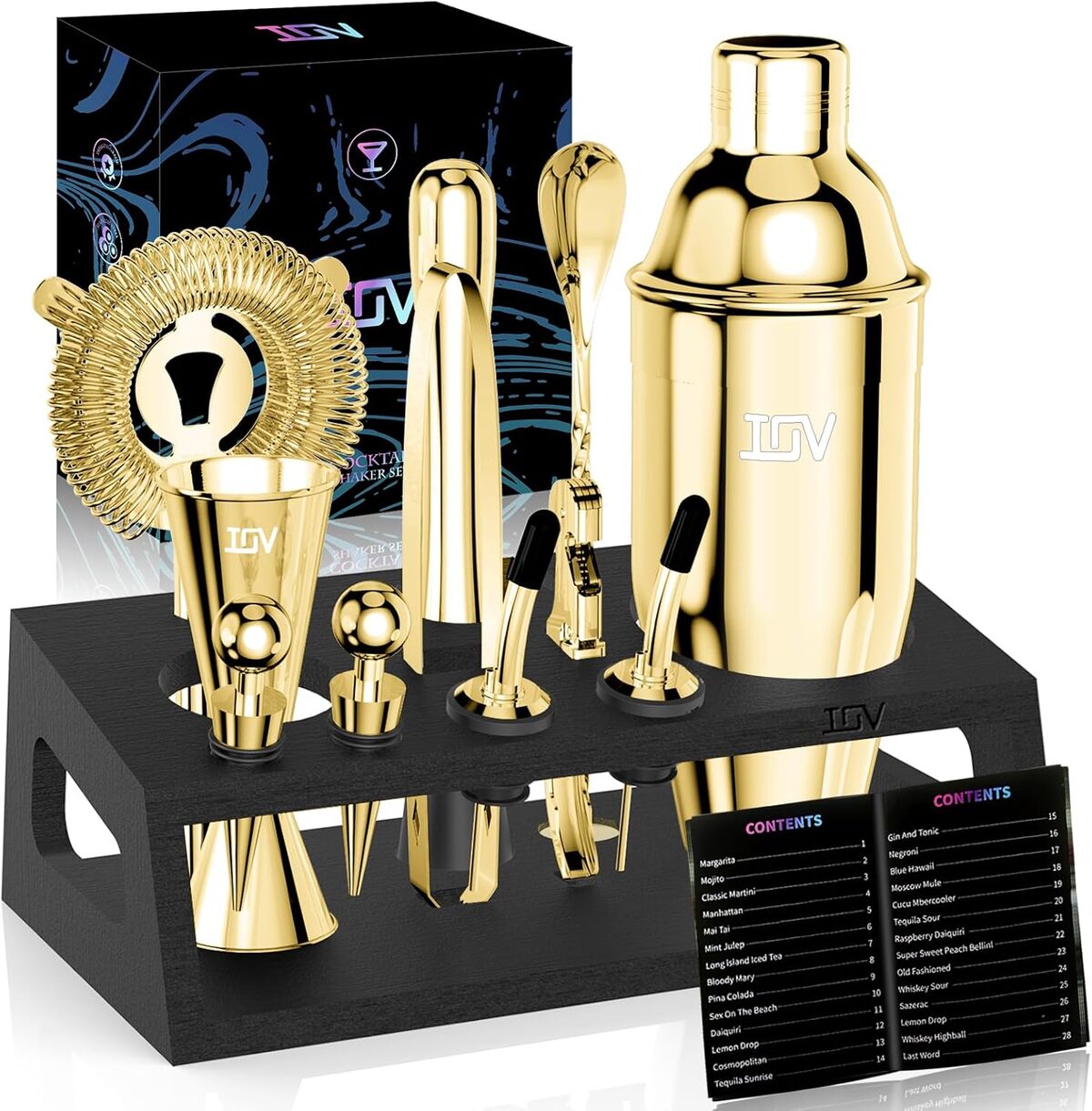Test : kit mixology IOV 12 pièces avec shaker pour cocktails parfaits