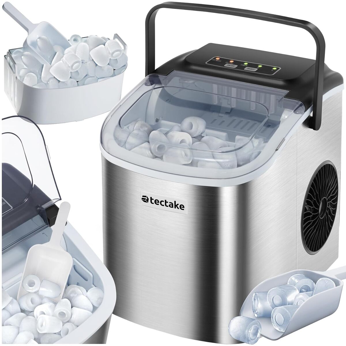 Test : machine à glaçons silencieuse tectake® avec écran tactile