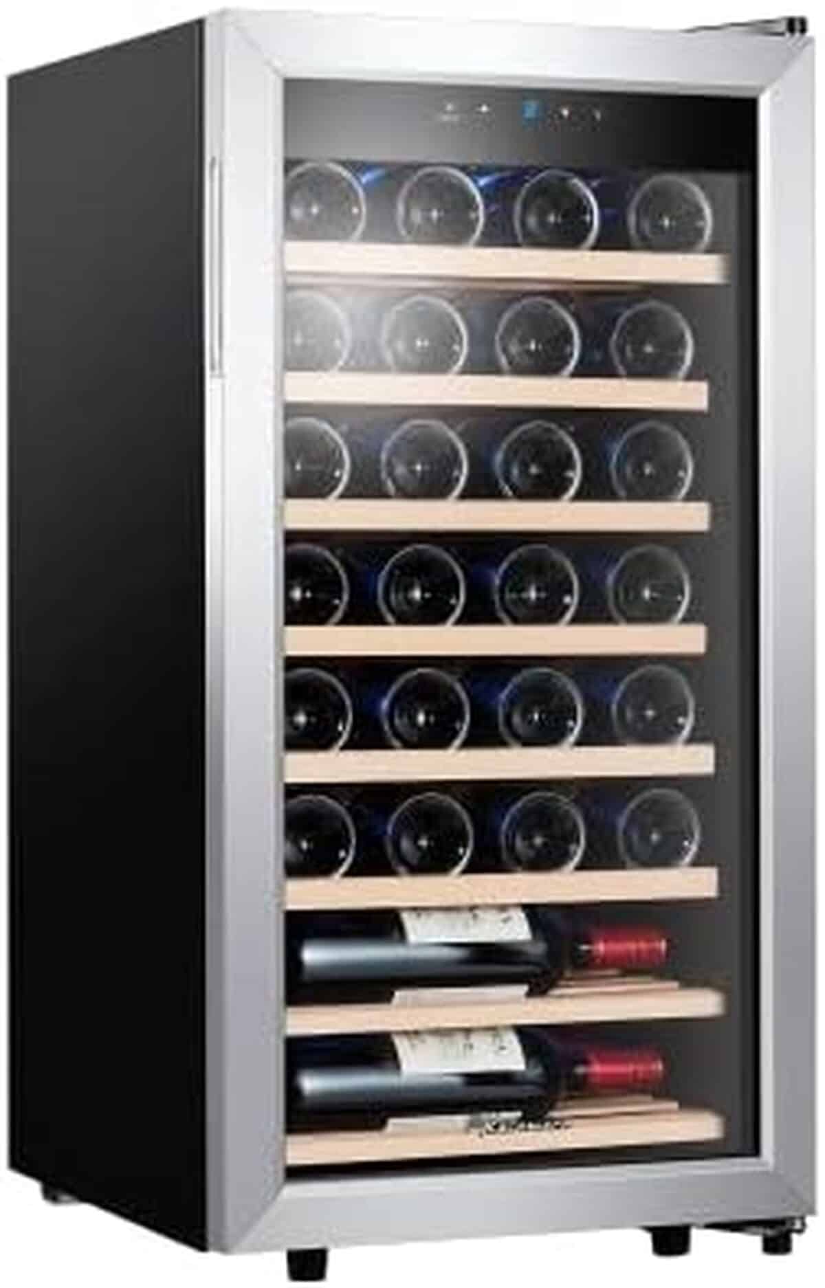 Test : réfrigérateur à vin, capacité 28 bouteilles 86 litres