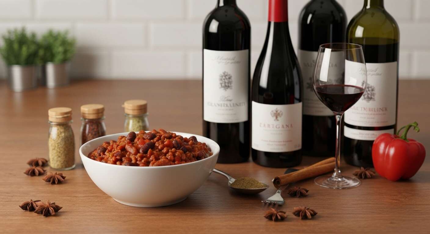 Quel vin choisir pour le Chili con Carne ?