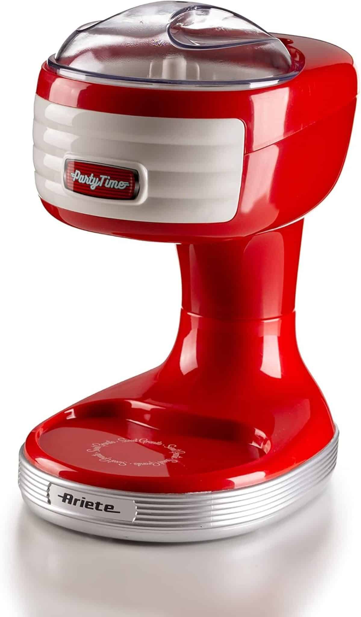 Test : broyeur de glace Ariete Party Time 76, 30W évaluation complète