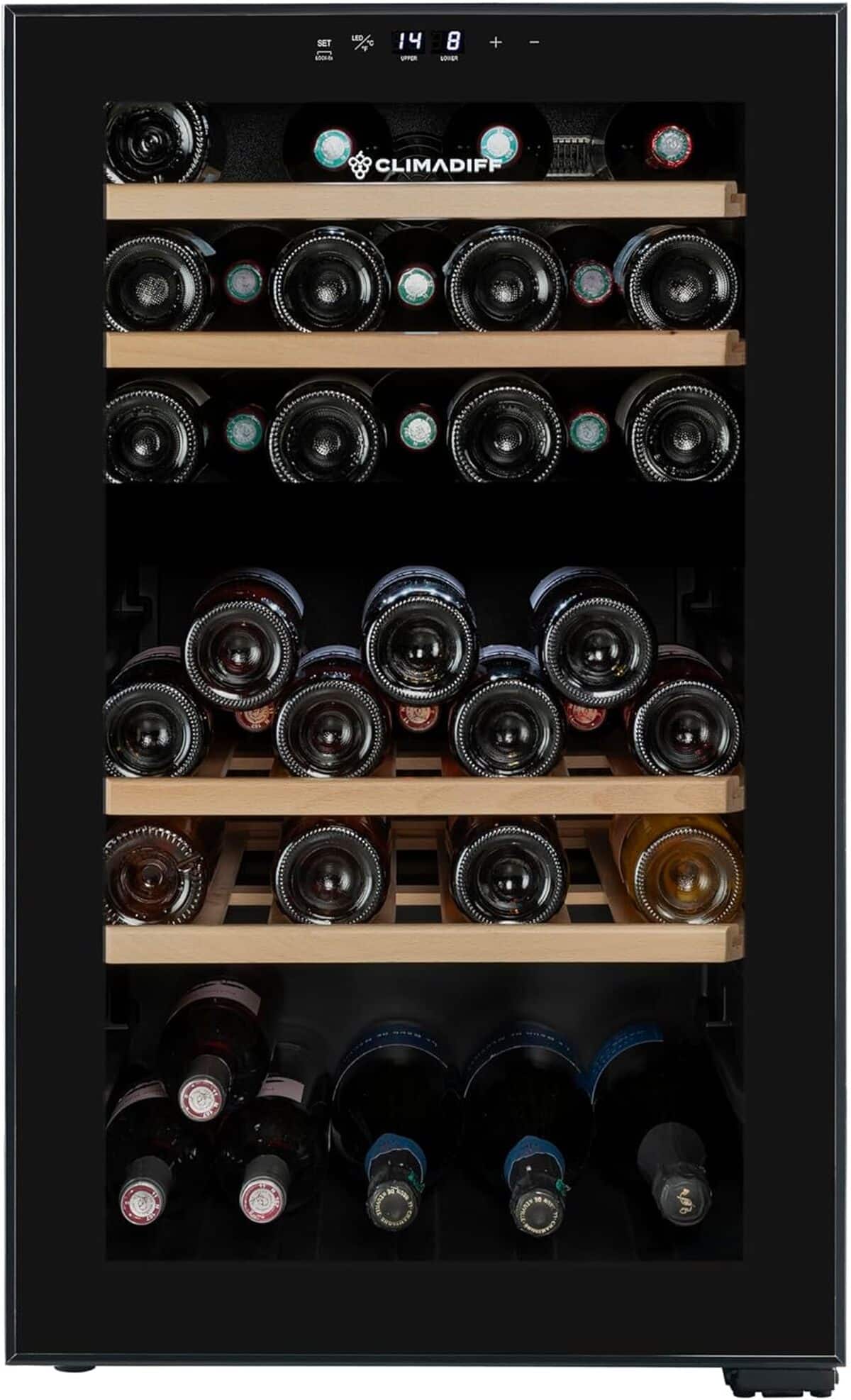 Test de la cave à vin Climadiff CEPAGE52DZF - 52 bouteilles