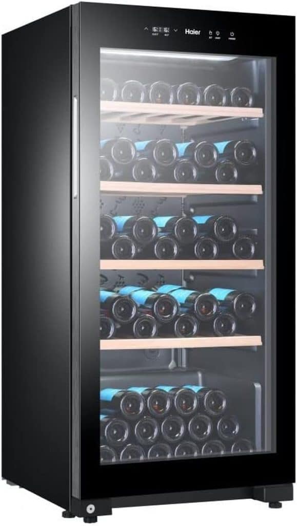 Test du refroidisseur à vin Haier WS105GA