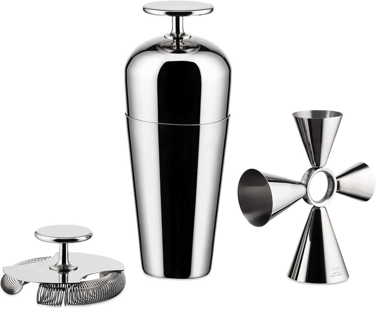 Test du service à cocktail Alessi The Tending Box GIA26SET : l'élégance de l'acier inoxydable
