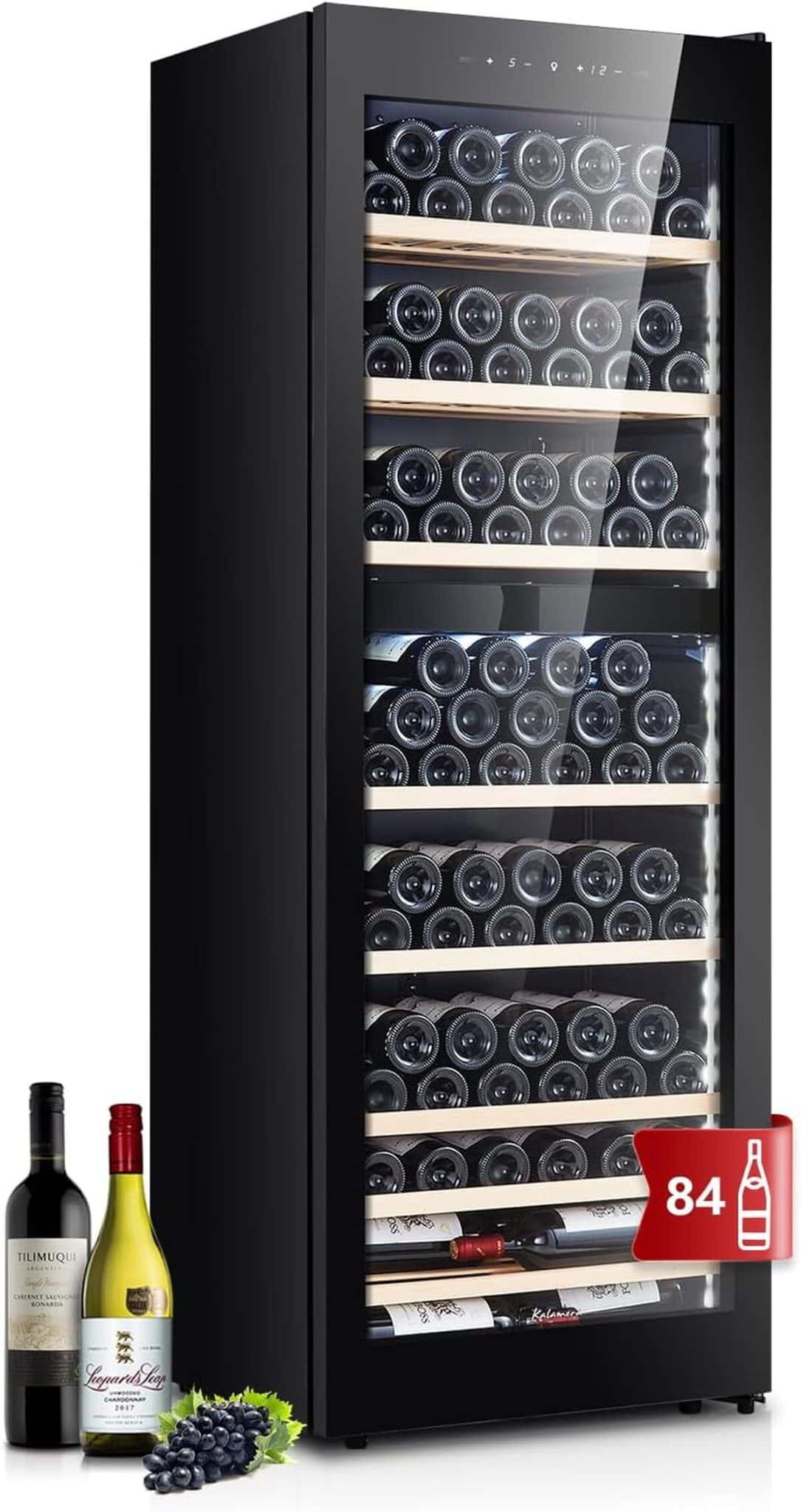 Test : kalamera KRC-266BFG, cave à vin multi-températures 84 bouteilles