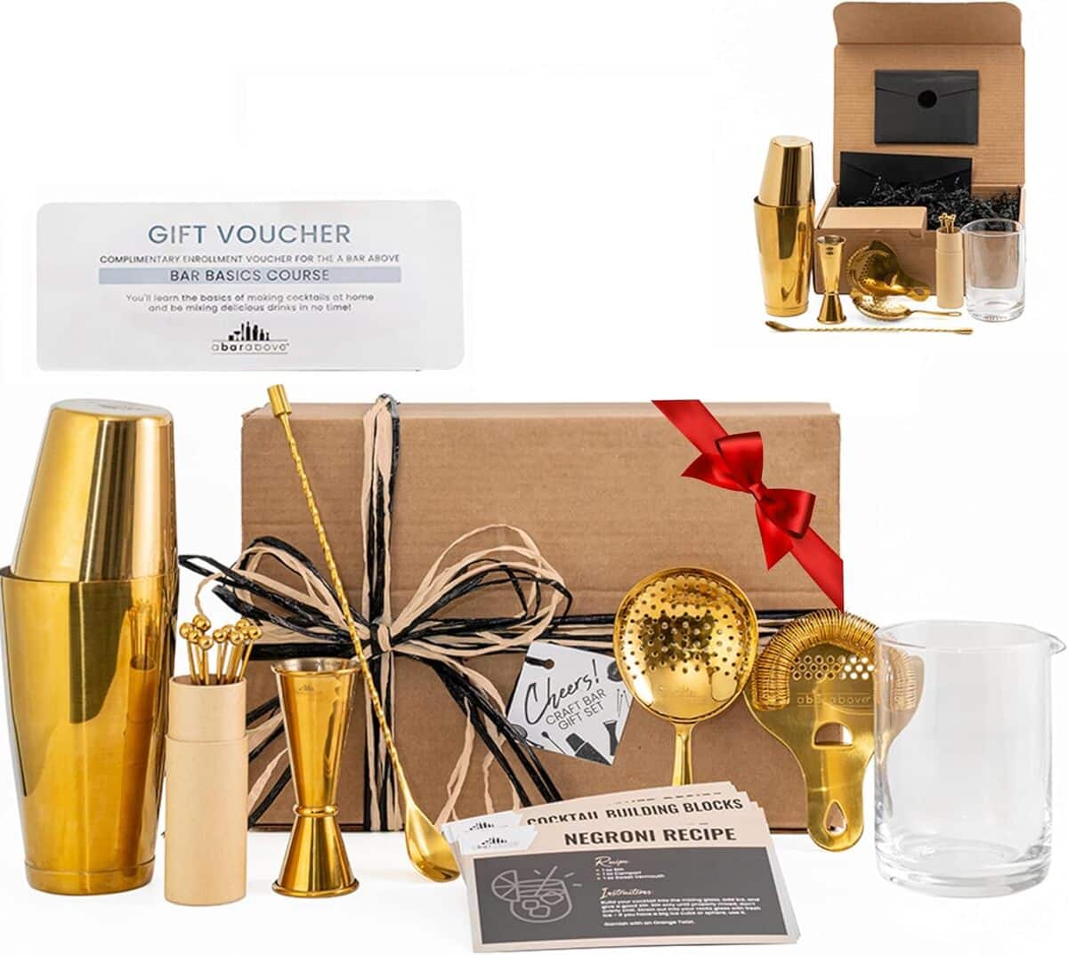 Test : coffret barman A Bar Above 32 pièces