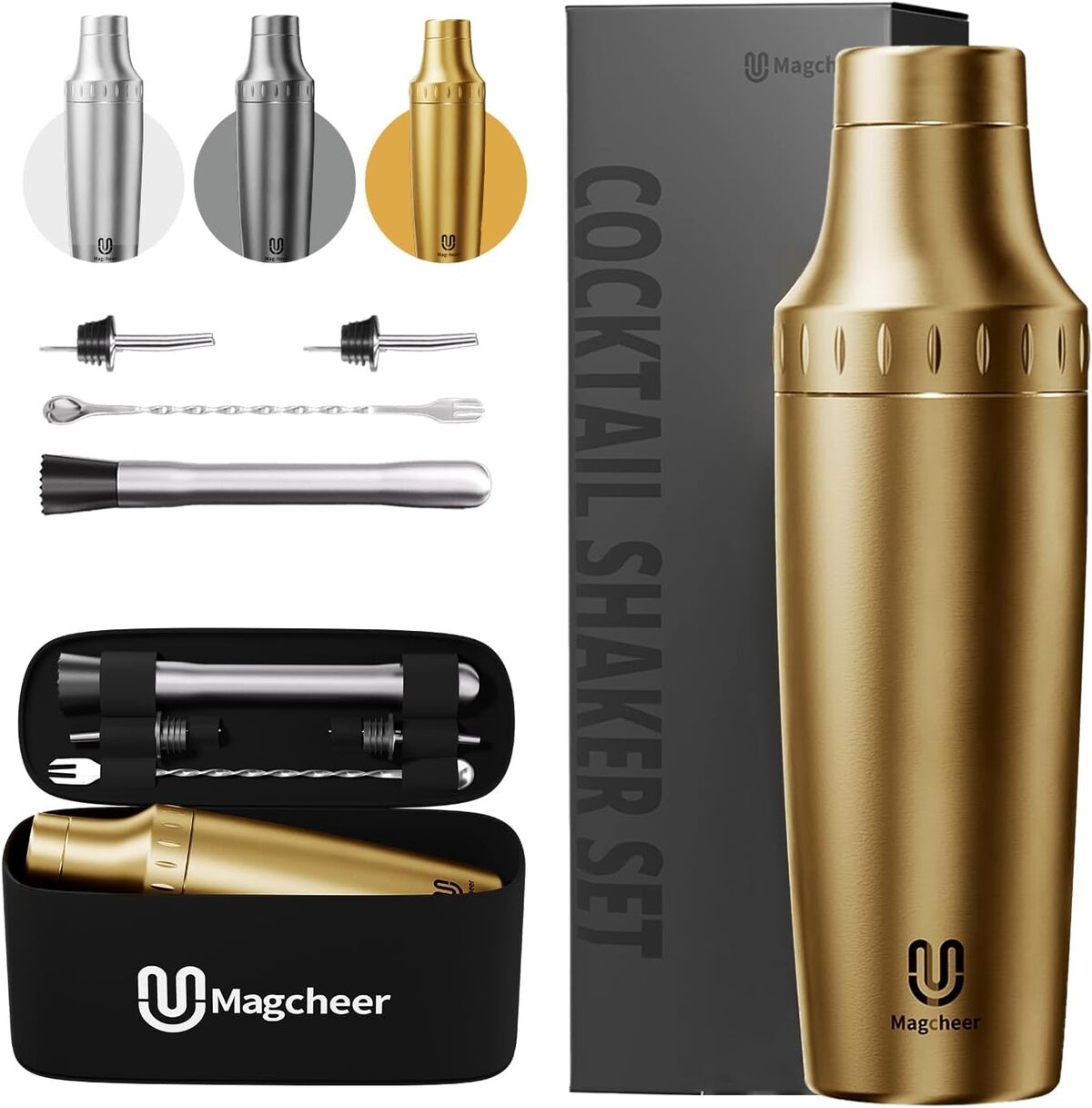 Test du magcheer shaker à cocktail hybride : l'allié isotherme des barmans en voyage