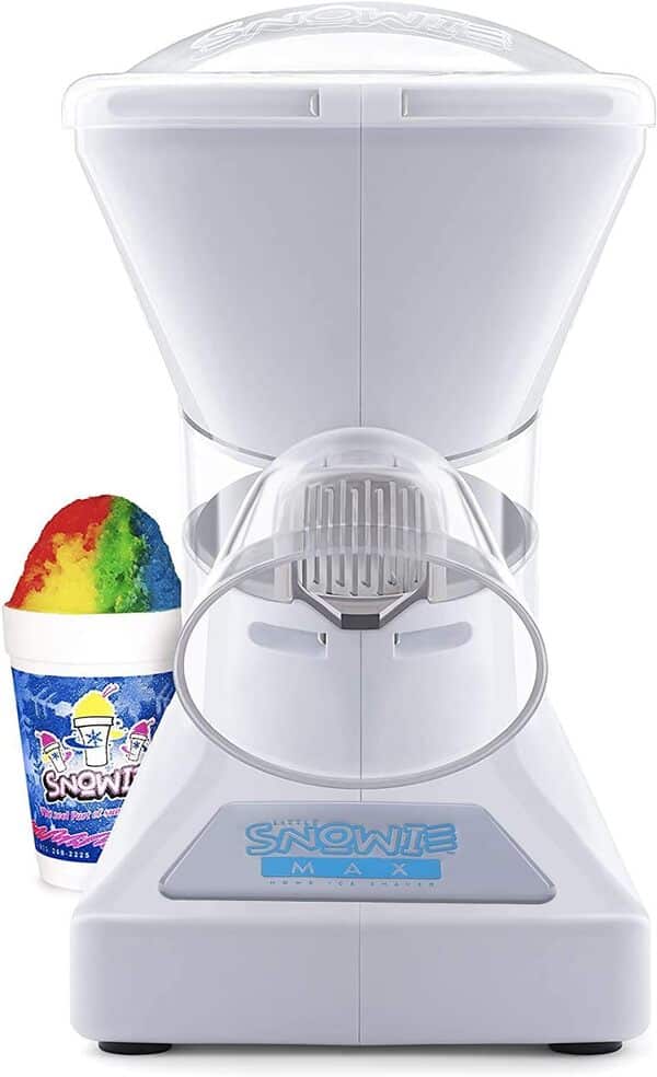 Little Snowie Max - Machine à glace – Machine à glace pilée de qualité supérieure - 6 bâtonnets de sirop en poudre