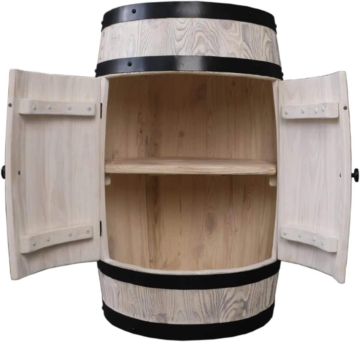 Avis sur le minibar vintage XL en bois blanc