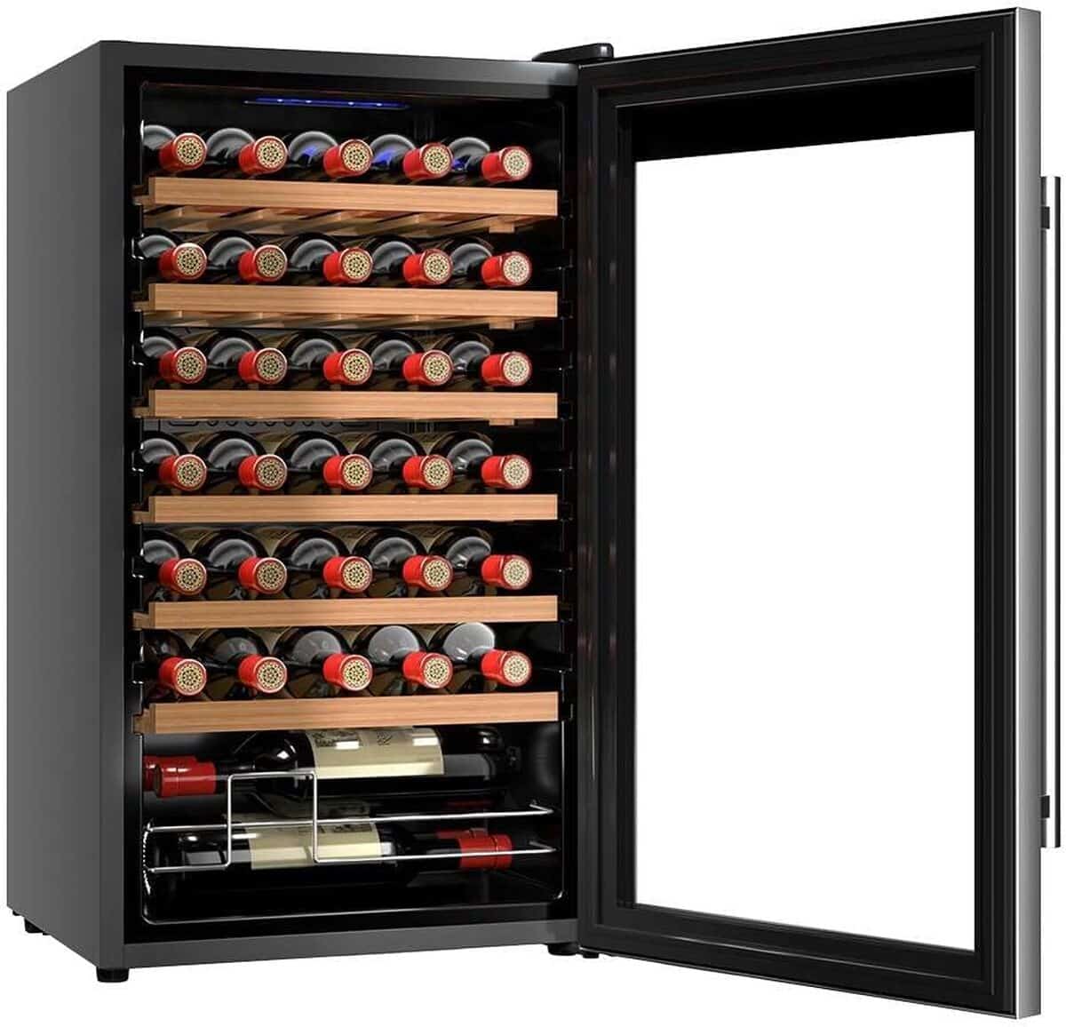 Test de la cave à vin Cecotec Bolero Grandsommelier 34 bouteilles inox