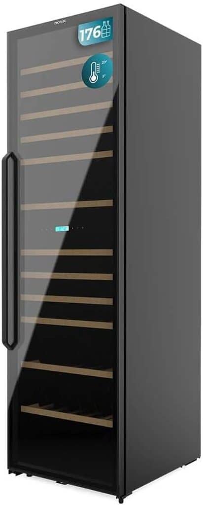 Test : cave à vin Cecotec Bolero GrandSommelier Duo 176000 black