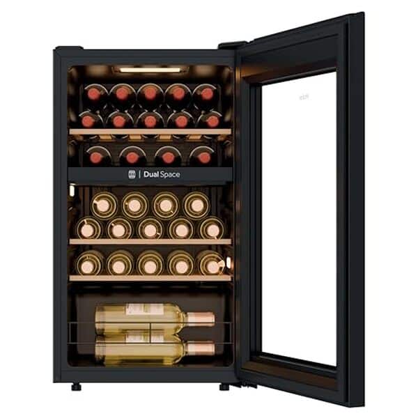 Découvrez notre test complet de la cave à vin Haier Wine Bank 50 Series 5 : capacité de 32 bouteilles avec 2 zones pour une conservation optimale de vos vins.