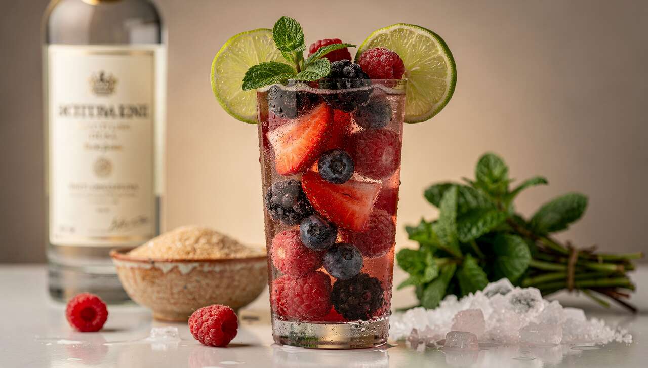 Mojito aux fruits rouges : recette facile de ce cocktail rafraîchissant