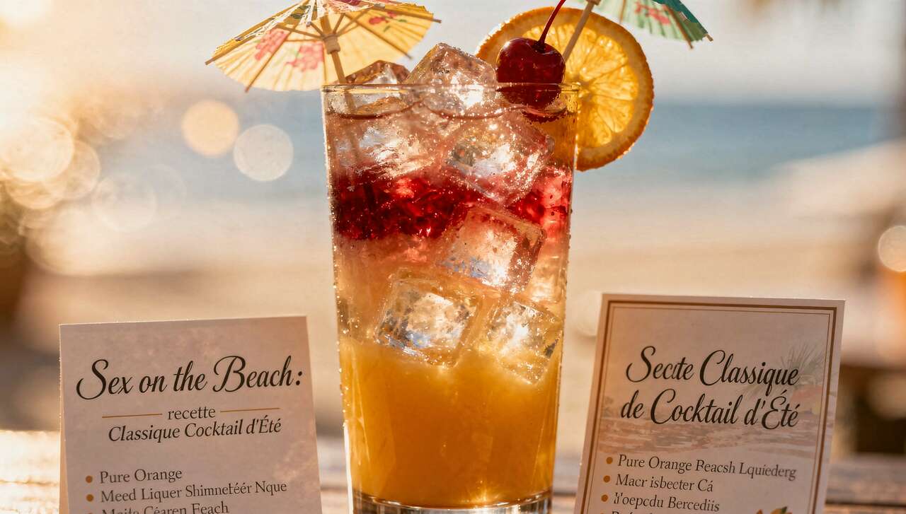 Sex on the Beach : recette Classique de Cocktail d'Été