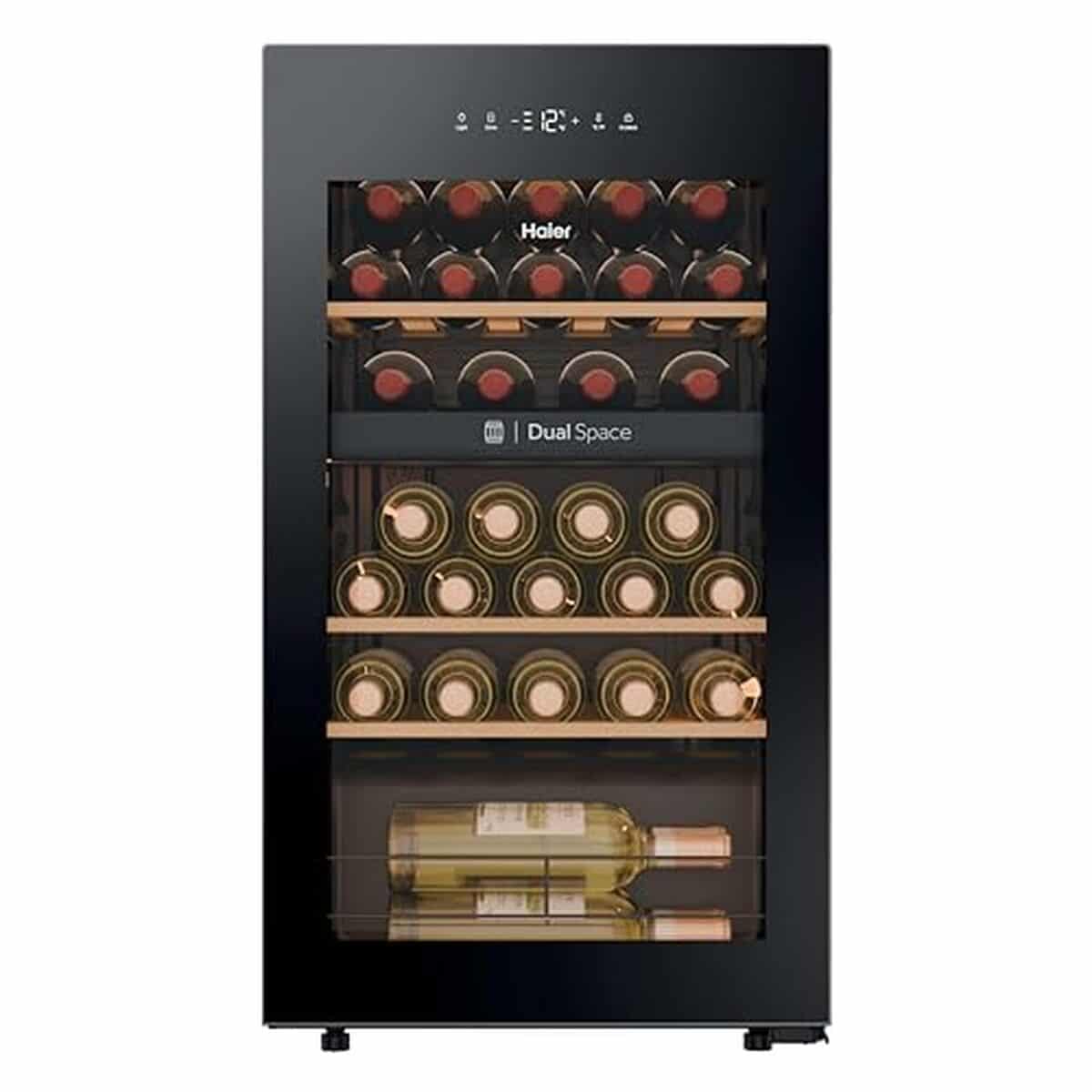 Test Haier Wine Bank 50 Series 5 : cave à vin 32 bouteilles, 2 zones