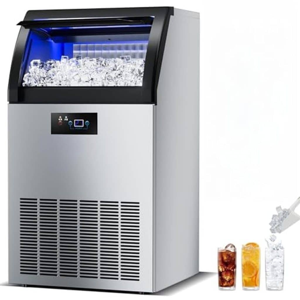 Test : machine à glaçons commerciale 60kg/24h modèle LCD