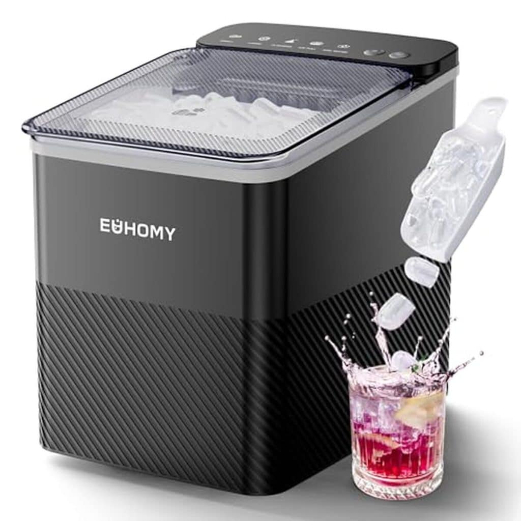 Test machine à glaçons EUHOMY : compact et efficace