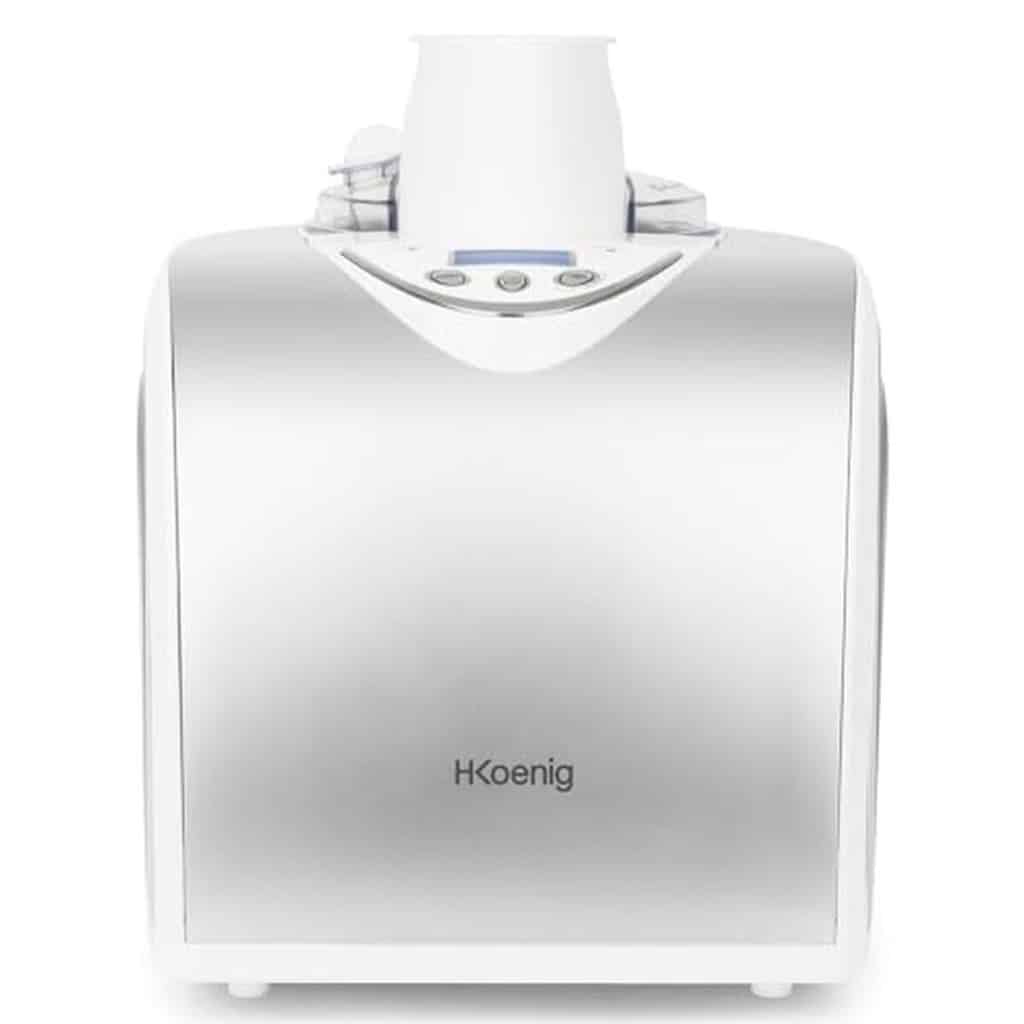 Test : sorbetière H.Koenig HF180, efficacité glacée et puissance 135 W