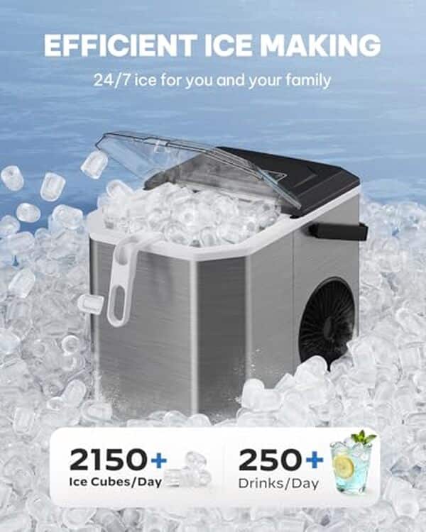 Découvrez la machine à glaçons Silonn, portable et autonettoyante, idéale pour un rafraîchissement instantané. Test détaillé de ses fonctionnalités avancées.