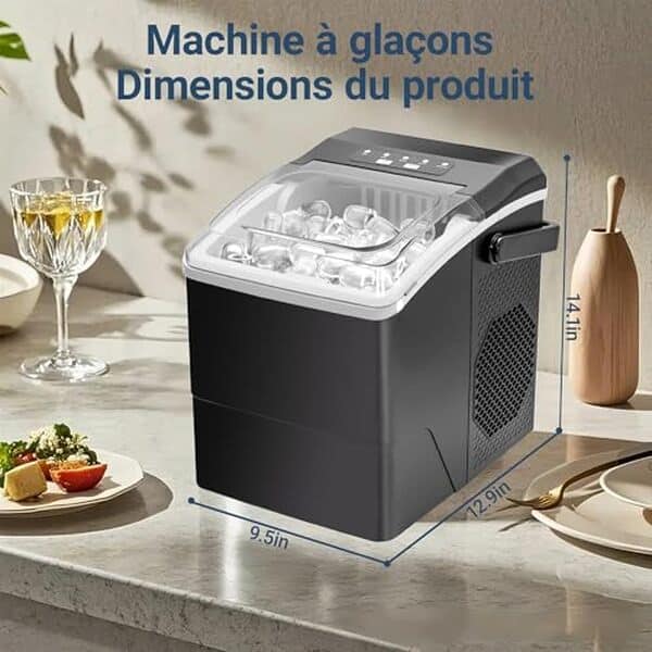 Découvrez notre avis complet sur la machine à glaçons CITYBEE 12kg/24h silencieuse : efficacité, rapidité et discrétion au rendez-vous  !