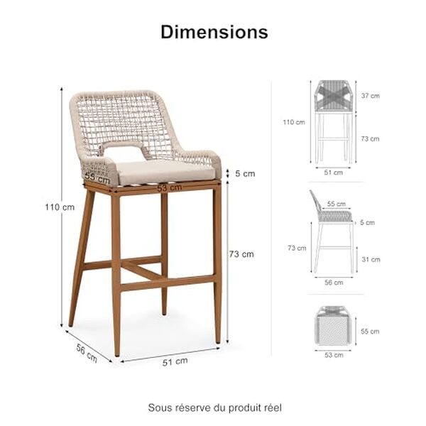 Découvrez notre test complet des tabourets de bar purple leaf : confort, élégance et qualité pour vos espaces extérieurs. Avis détaillé et conseils d'achat. 