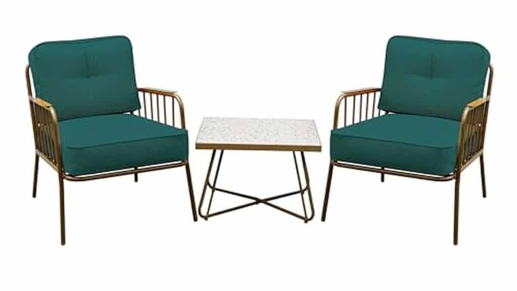 Test du set Metro Professional Honey : mobilier de terrasse élégant et pratique