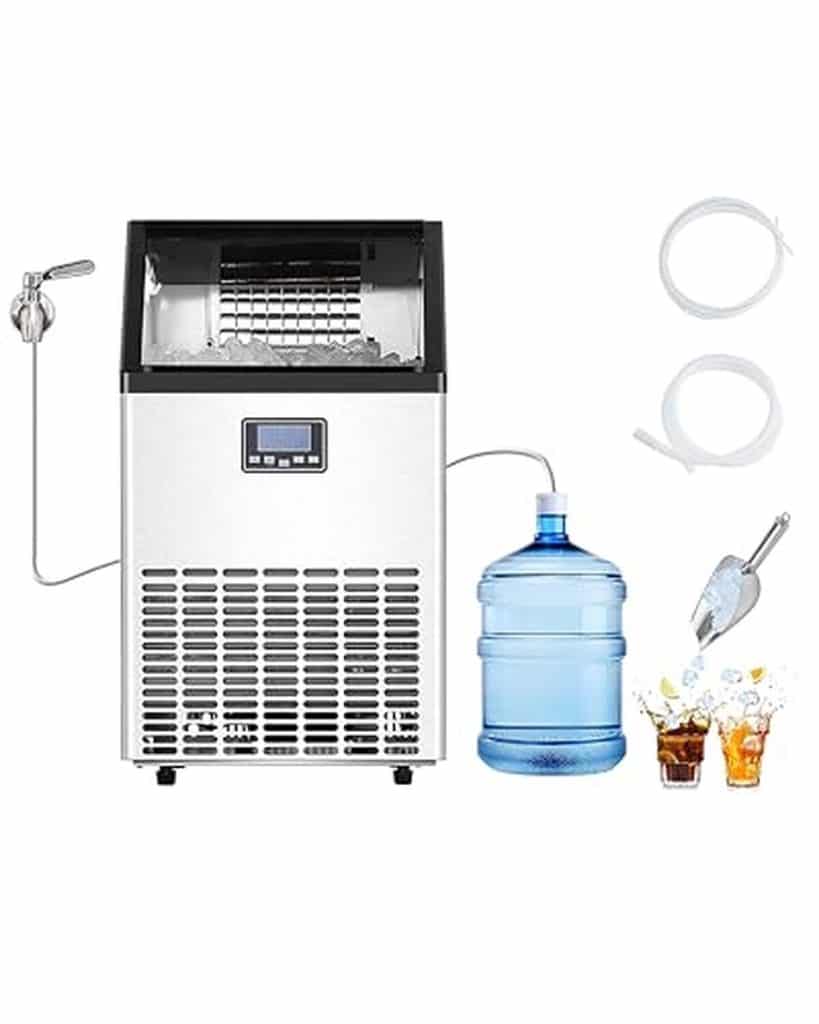 Test : machine à glaçons VEVOR 68 kg/j avec affichage LED