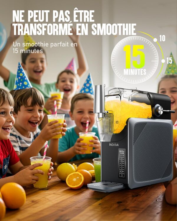 Découvrez notre test détaillé de la machine à slush INOVIVA 2L : performances, autonettoyage et 5 programmes pour faire le meilleur choix. 