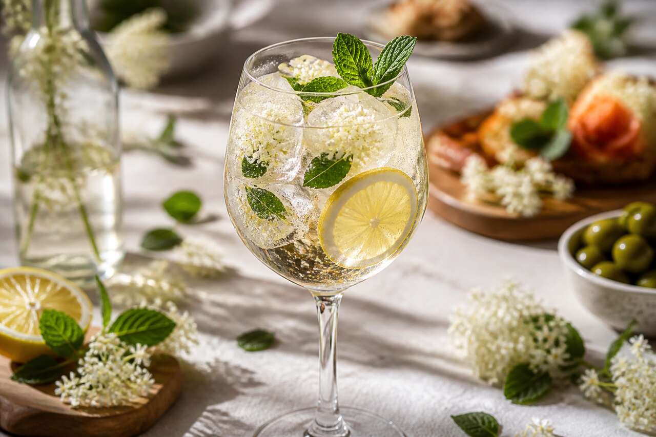 Recette de l'elderflower spritz : le cocktail floral et pétillant