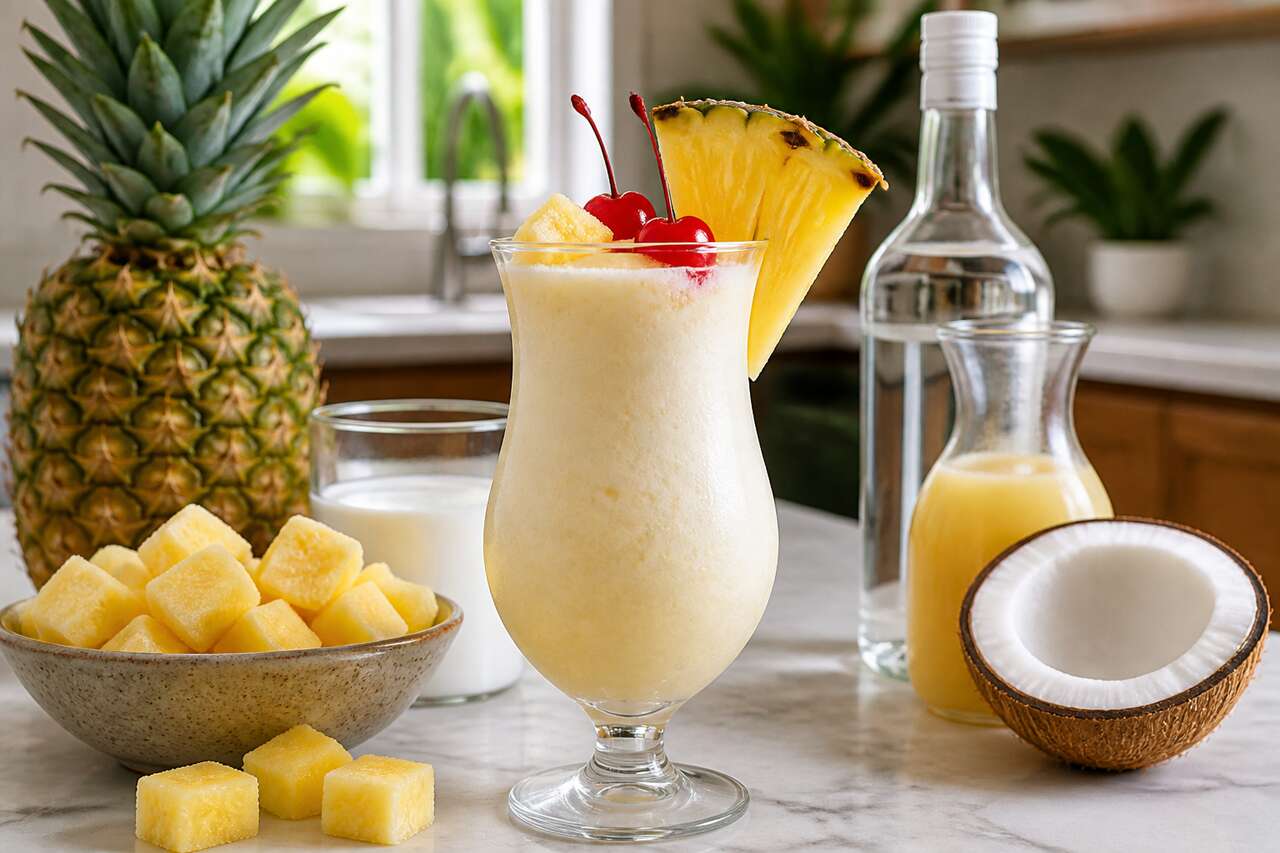 Recette de la Piña Colada : le cocktail tropical incontournable