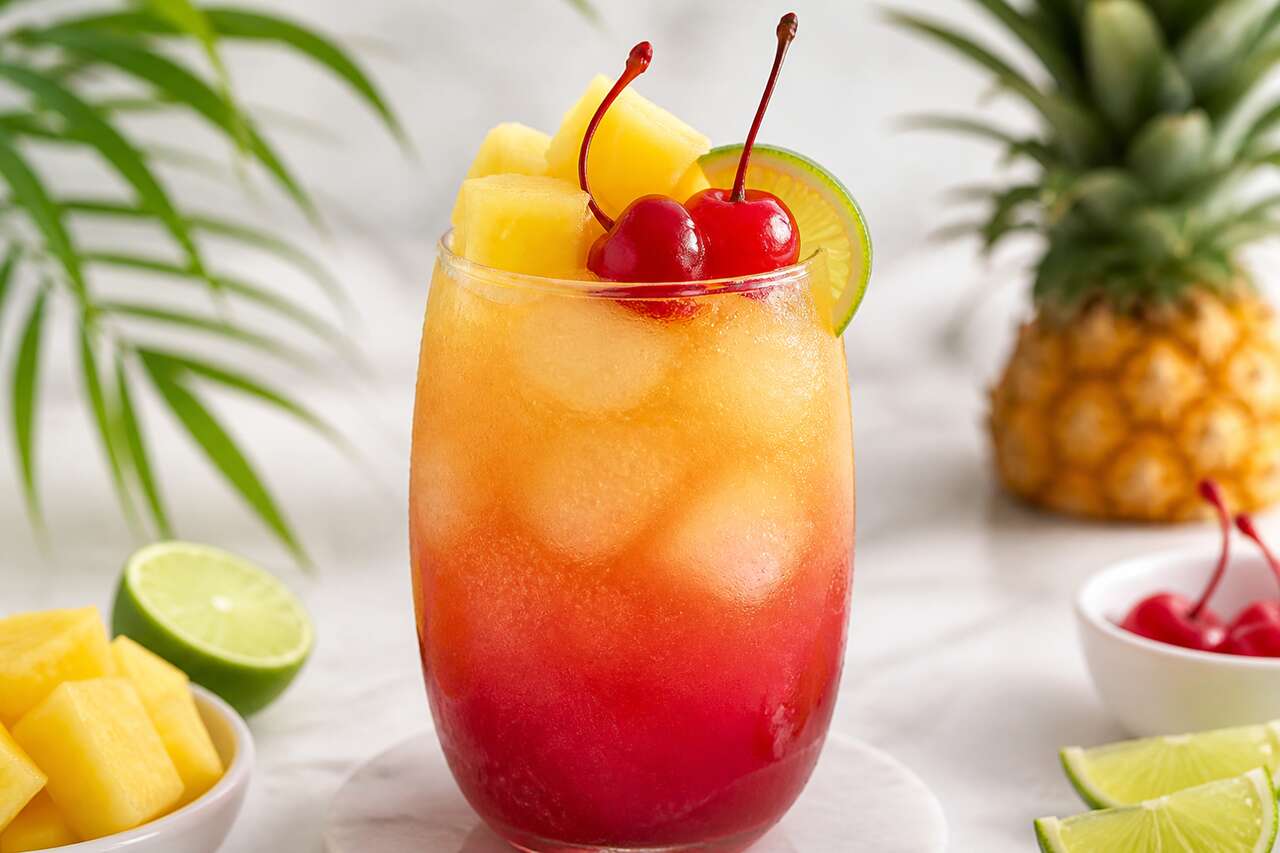 Recette du cocktail Hawaiian vodka