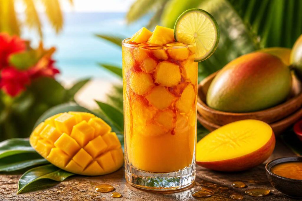 Recette du mango rum punch : le cocktail exotique au rhum et à la mangue