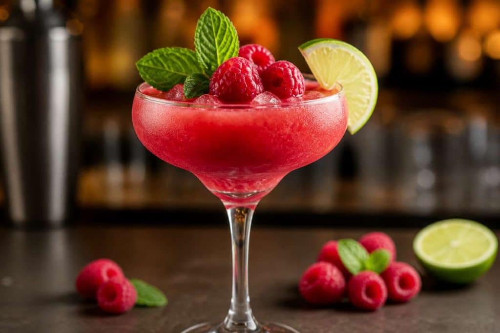 Recette du Raspberry Daiquiri : le cocktail fruité et rafraîchissant