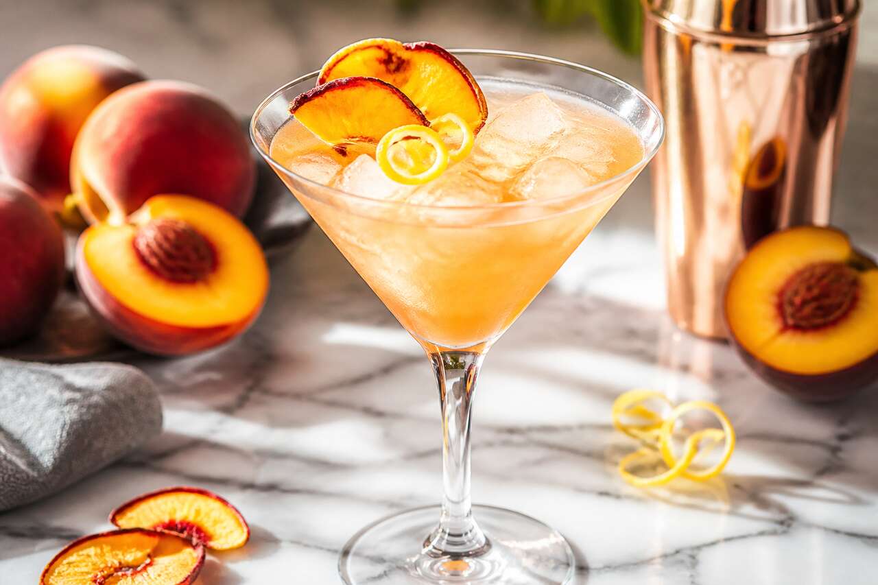 Recette du Peach Martini : le cocktail à la pêche irrésistible