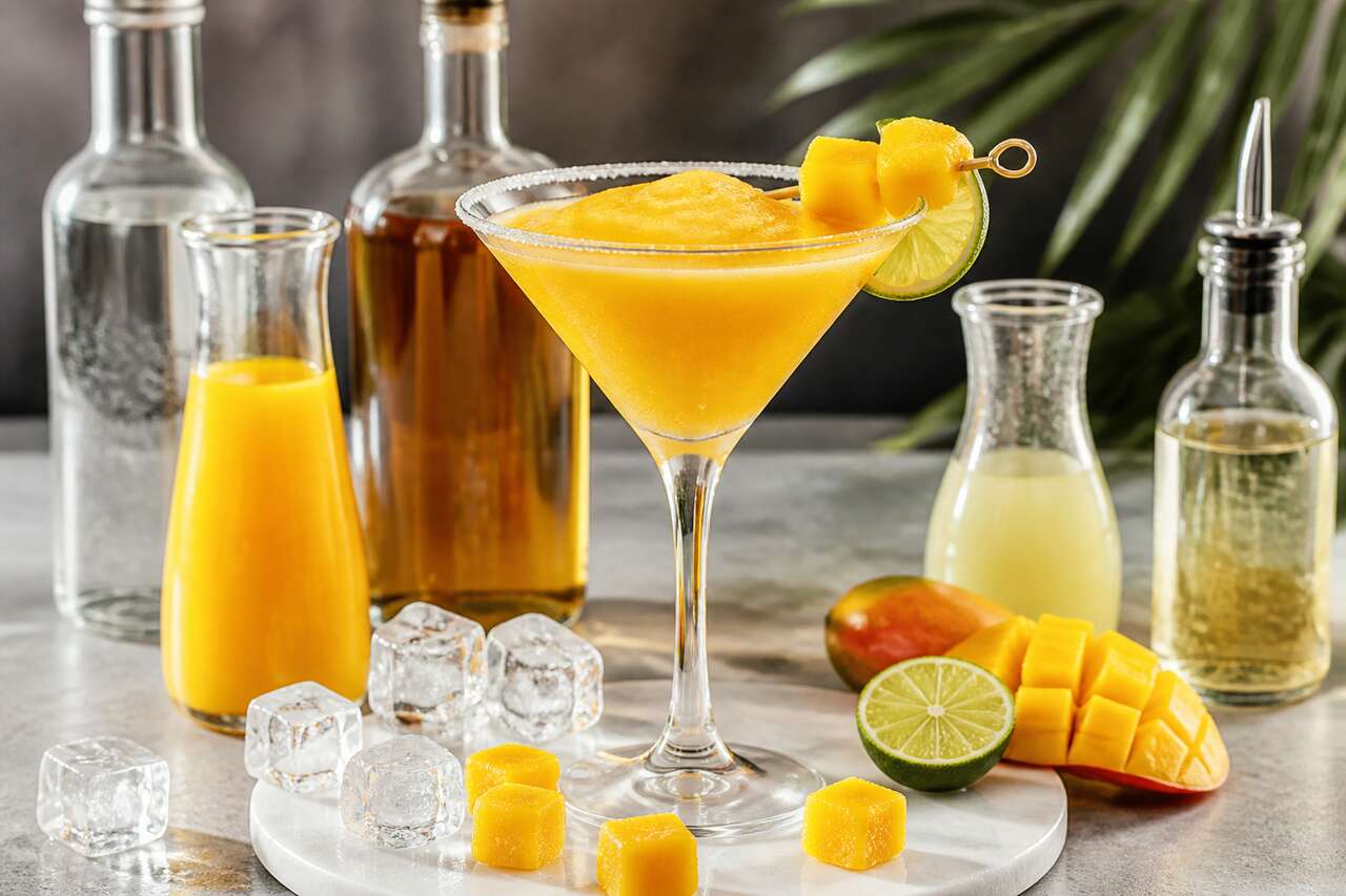 Recette du mango martini : le cocktail fruité et élégant à préparer chez soi