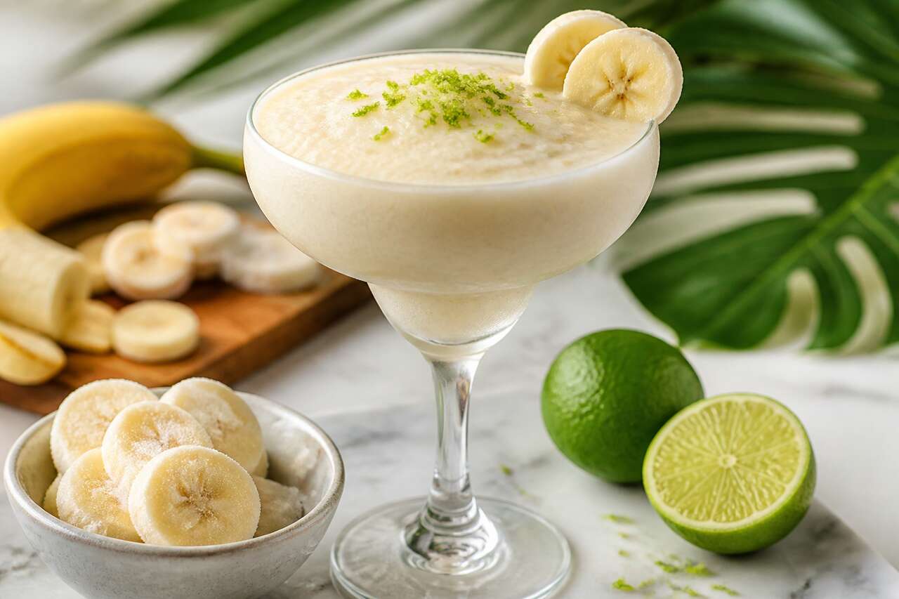 Recette du frozen banana daiquiri : le cocktail glacé à la banane