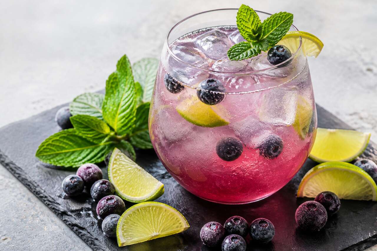 Recette du Blueberry gin : le cocktail fruité au gin et aux myrtilles