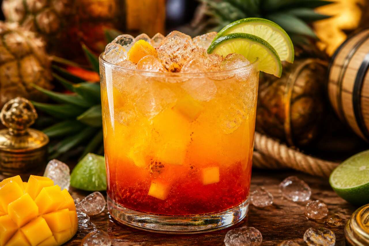 Recette de punch au rhum Pirate Party