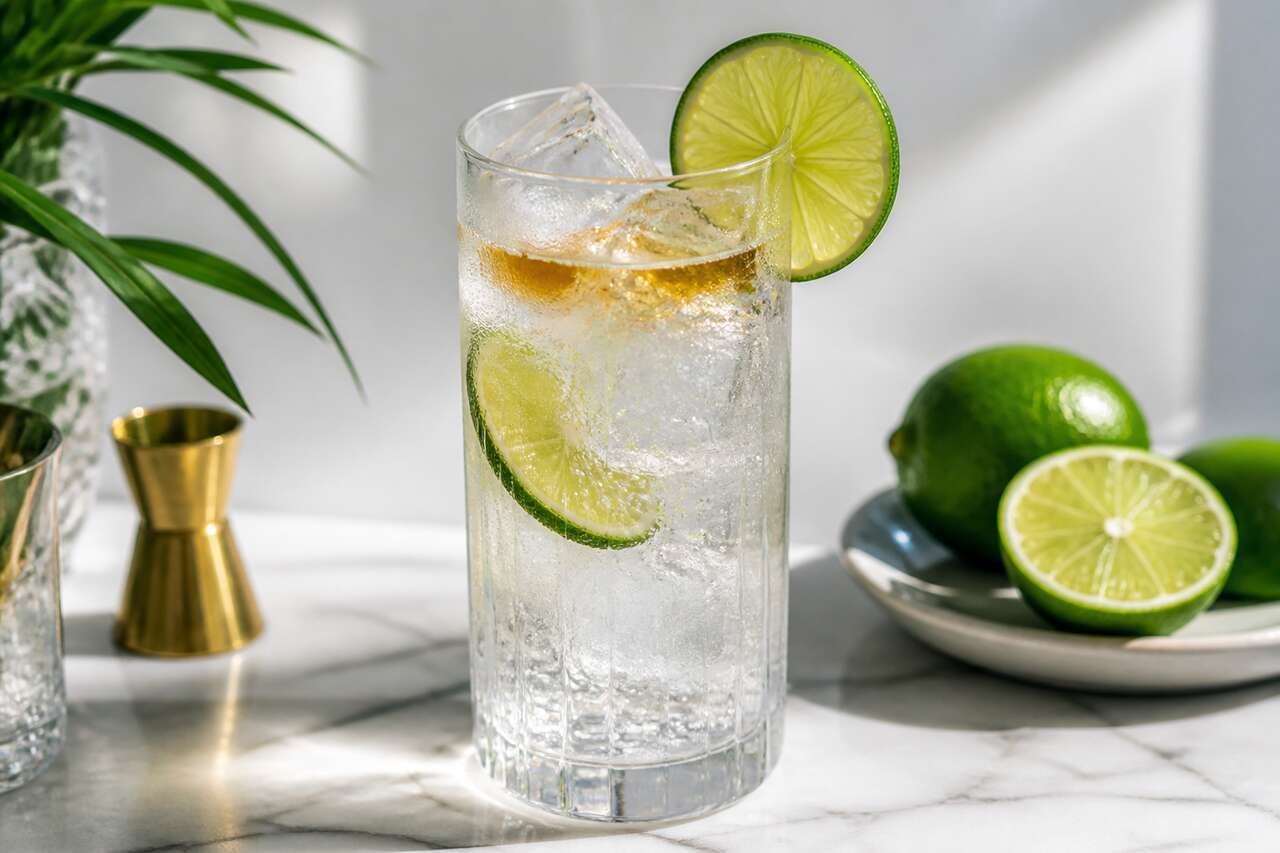 Recette du Gin Rickey : le cocktail rafraîchissant au gin et citron vert