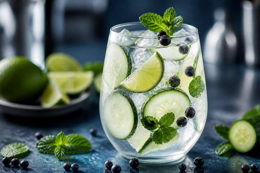 Recette du gin tonic au concombre