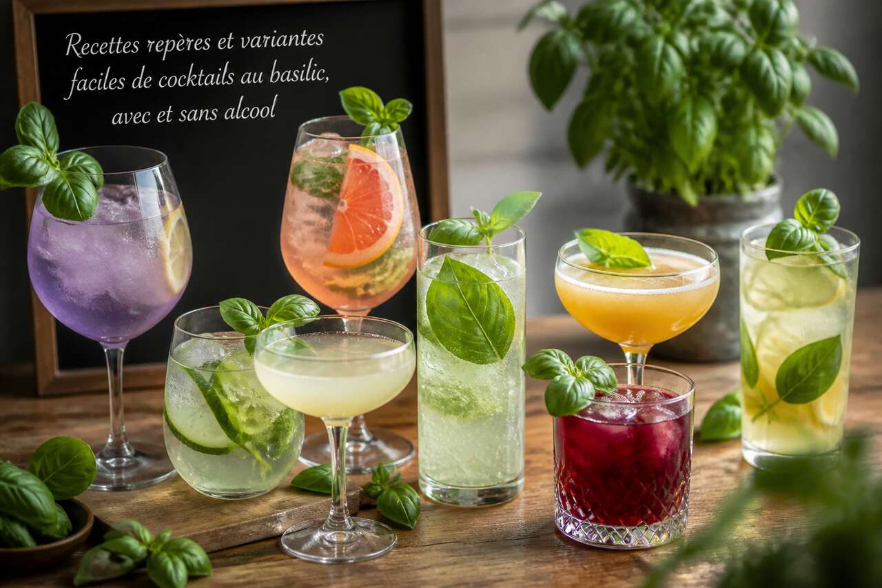 Recettes repères et variantes faciles, avec et sans alcool Recettes repères et variantes faciles, avec et sans alcool