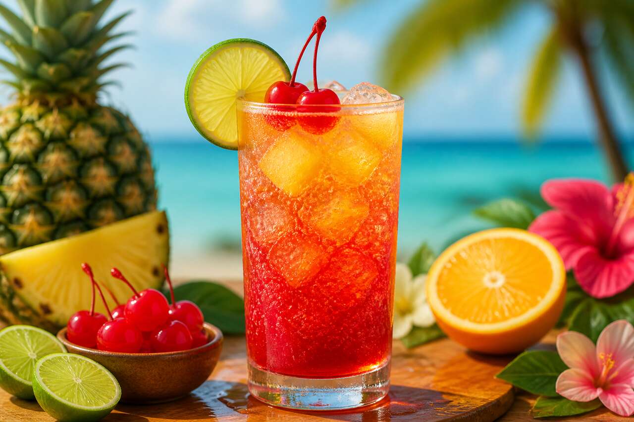 Recette du cocktail Hawaiian Punch