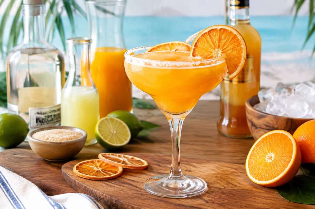 Recette du Orange Daiquiri : le cocktail fruité et rafraîchissant