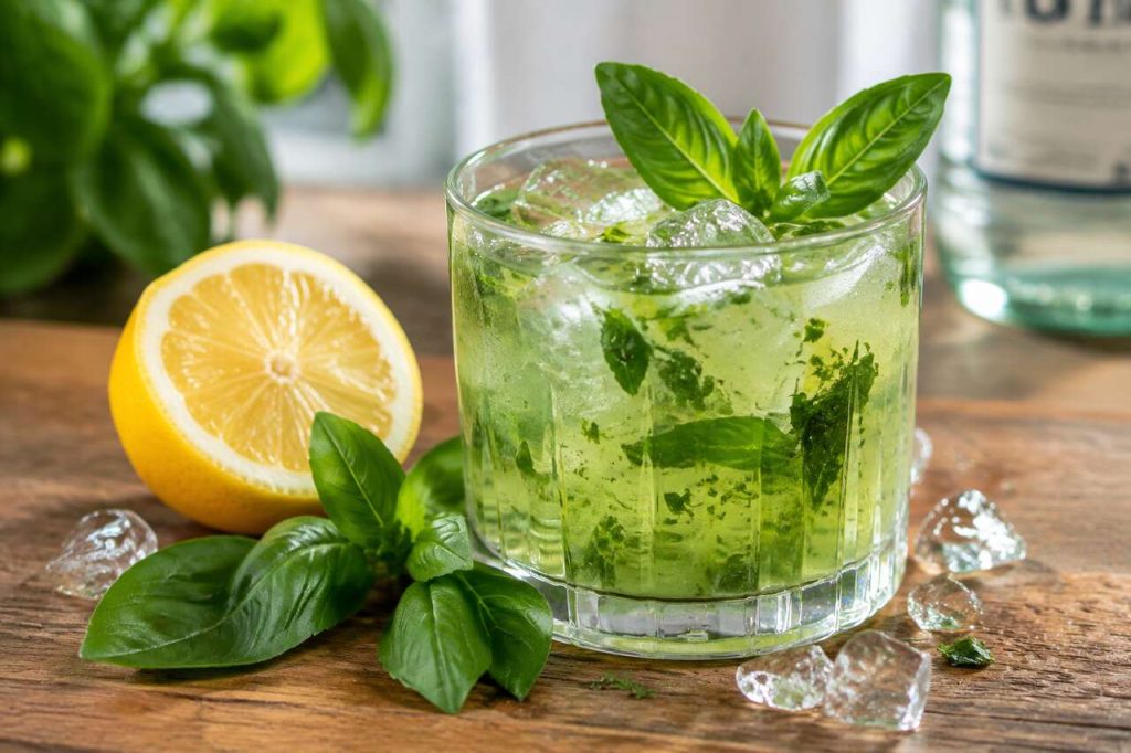 Recette du gin basil smash : le cocktail frais au basilic