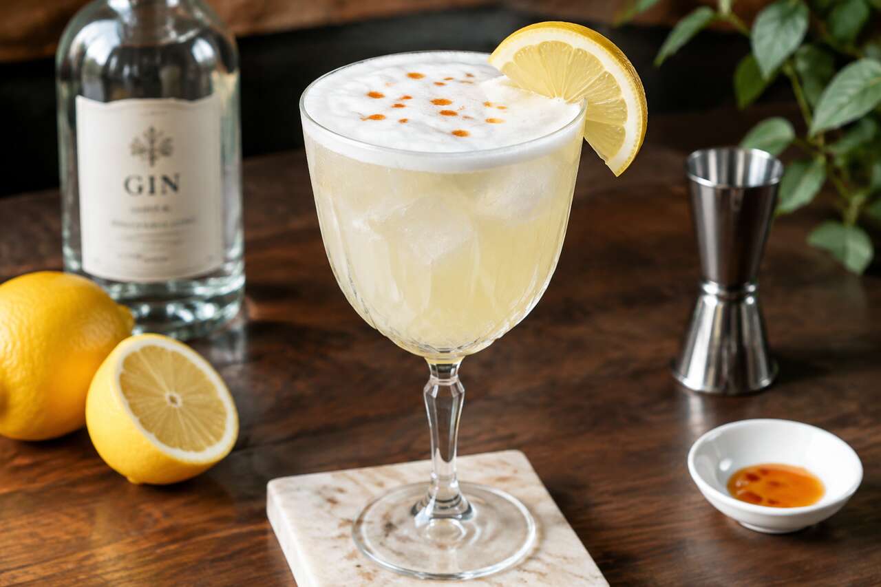 Recette du Royal Gin Fizz : le cocktail pétillant au gin
