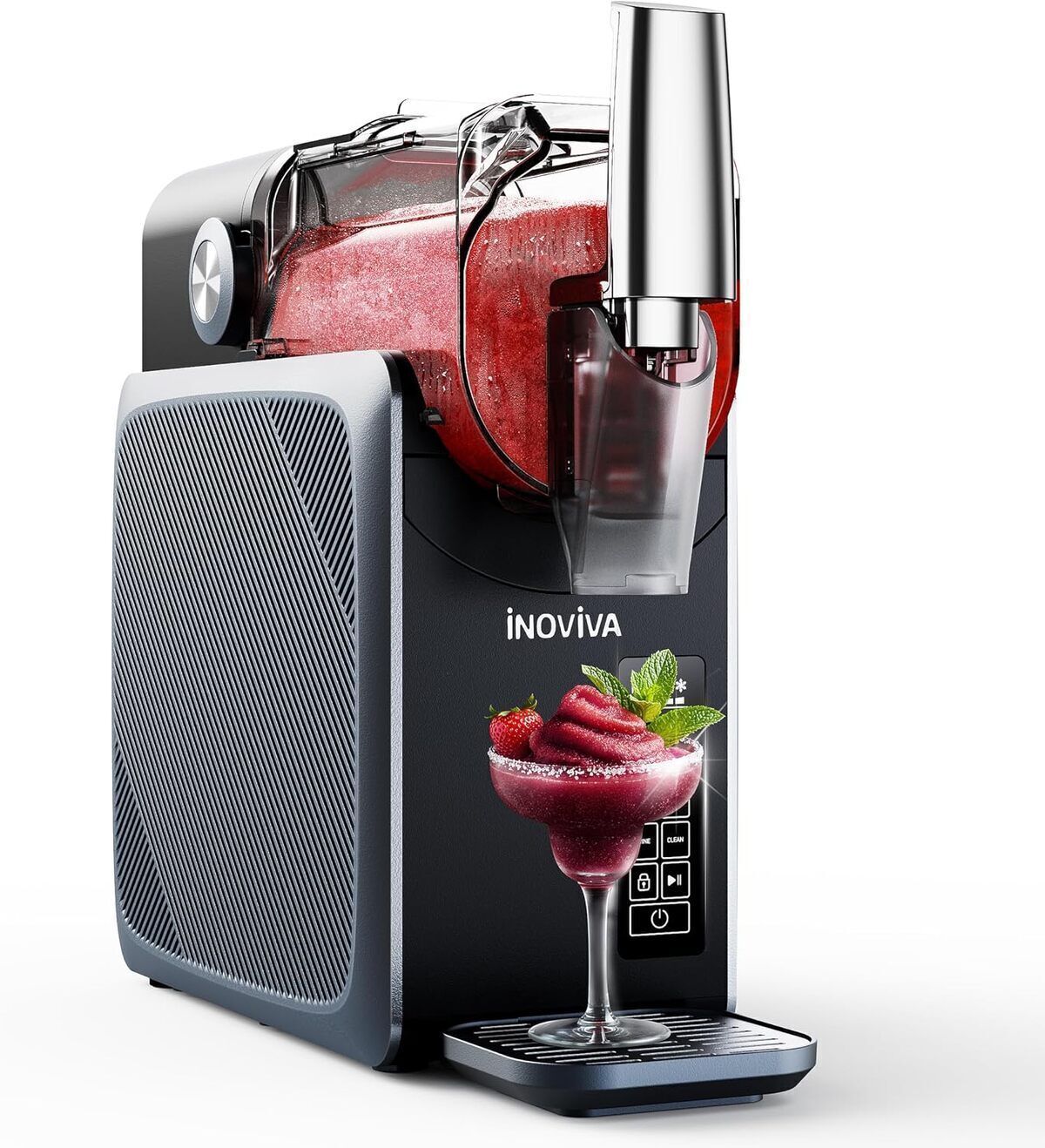 Test : inoviva machine à granités 2, 6 L avec 5 modes et autonettoyage