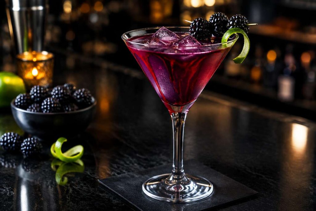 Recette du berry scary martini : le cocktail fruité et effrayant