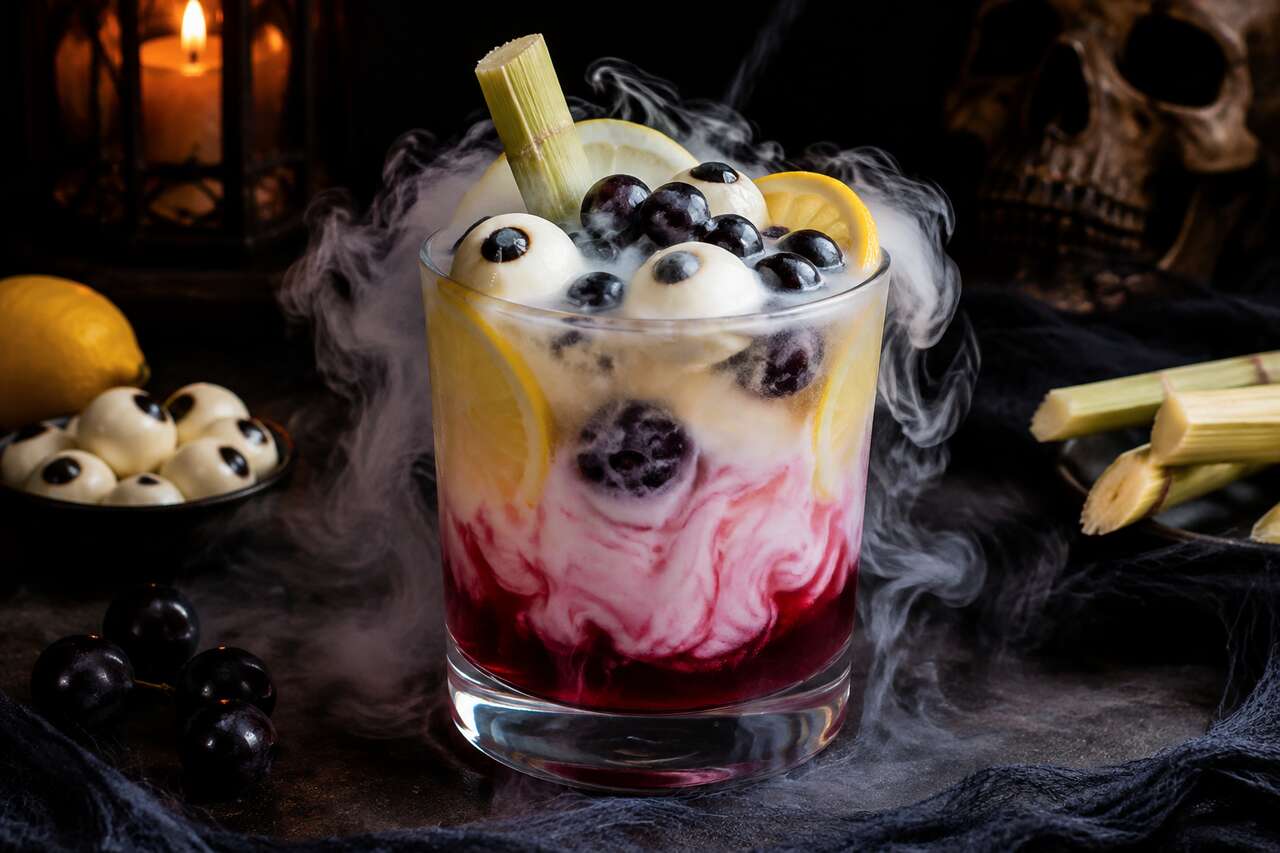 Recette de cocktail sans alcool pour Halloween