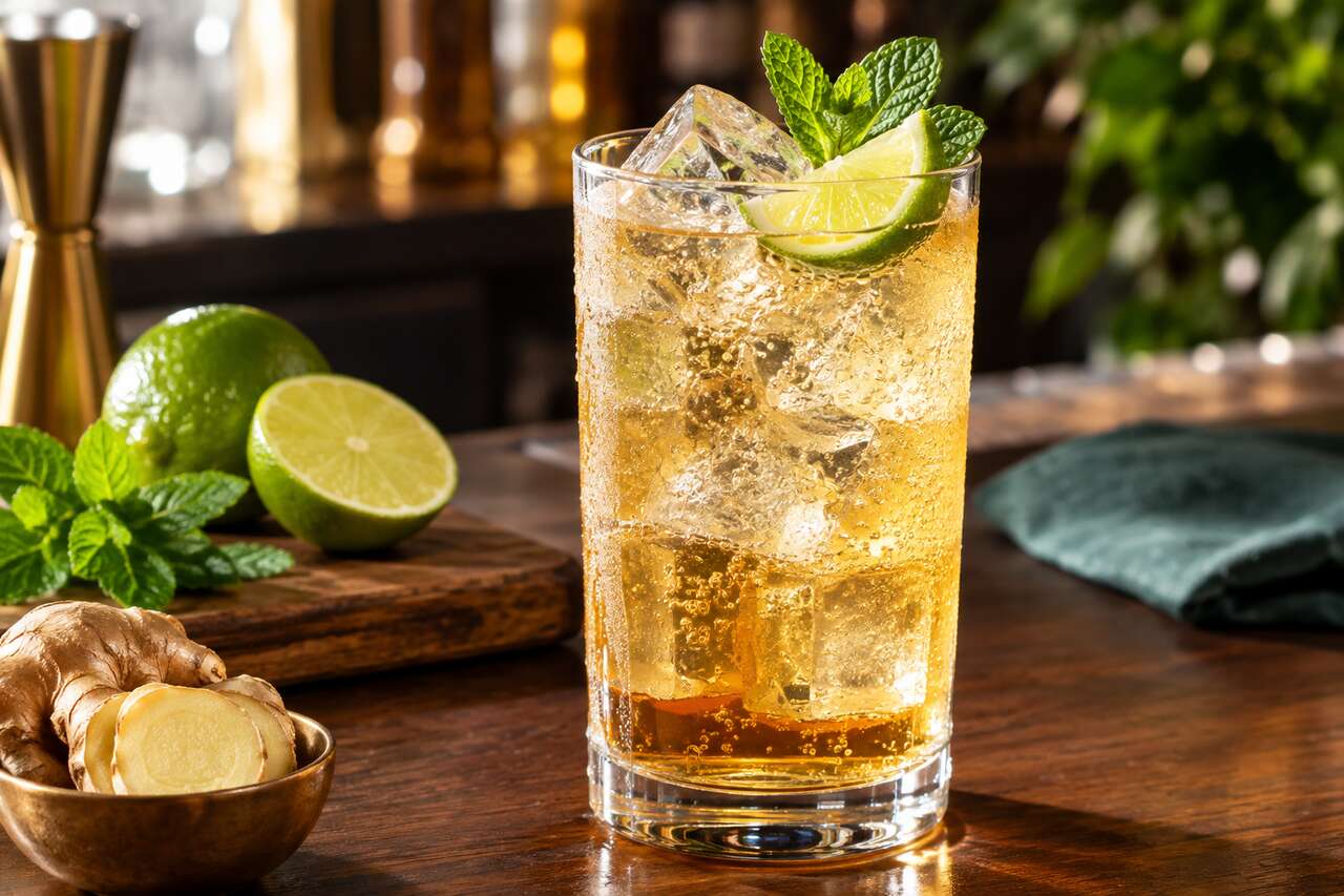 Recette du Jack and Ginger : le cocktail whisky-gingembre incontournable
